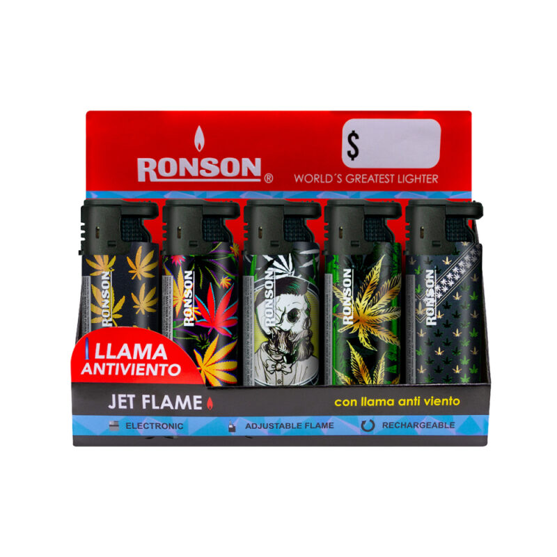 Encendedor Ronson Jet Flame High x15ud