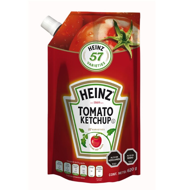 Ketchup Heinz doy pack 620g