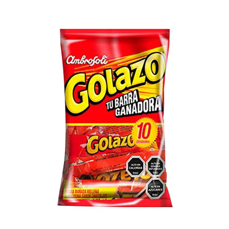 Golazo bolsa 10ud x 25gr