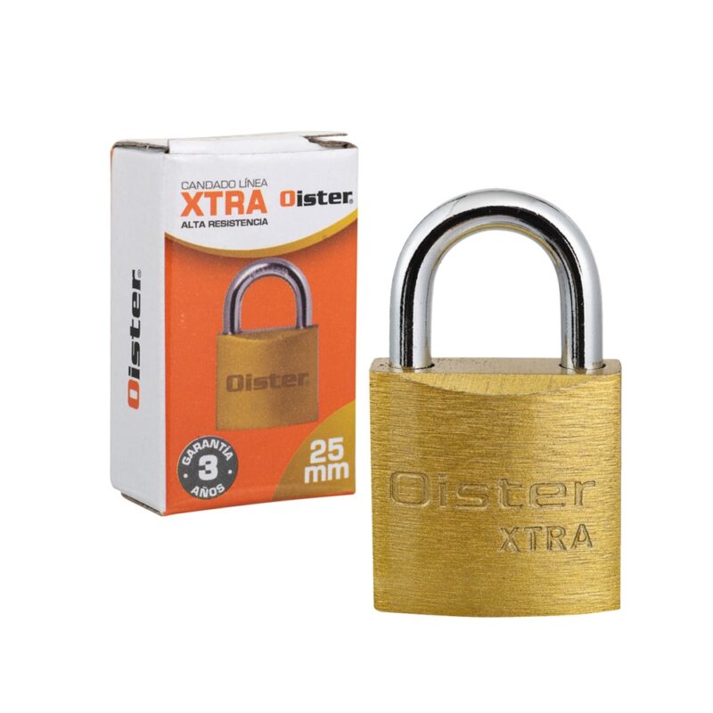 Candado Oister xtra alta resistente 25mm