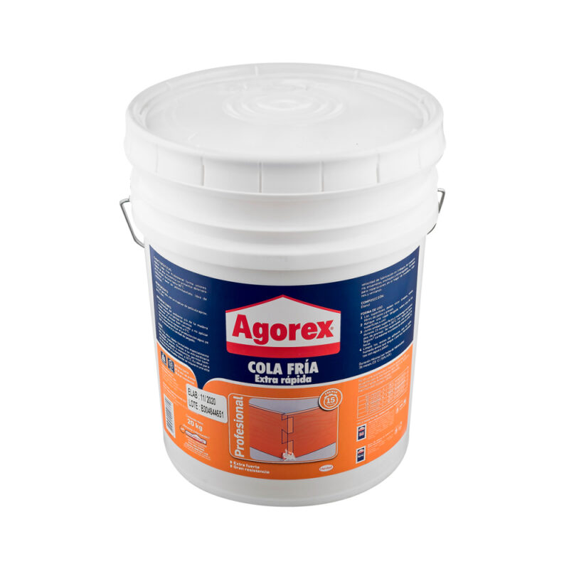 Cola fria Agorex extra rapida profesional 20kg lechero