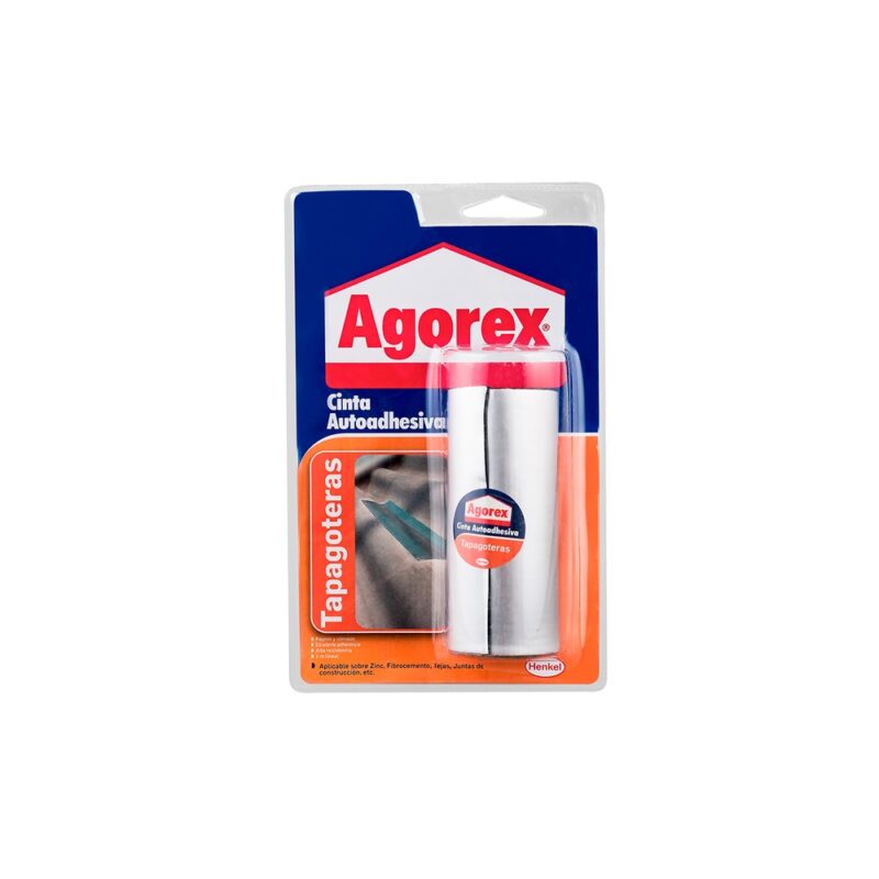Tapagoteras Agorex cinta autoadhesiva 1mt display
