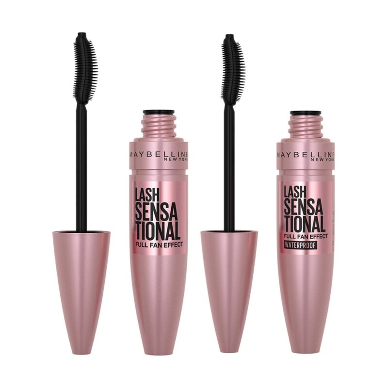 Mascara pestañas Maybelline lash sensational negro x6ud