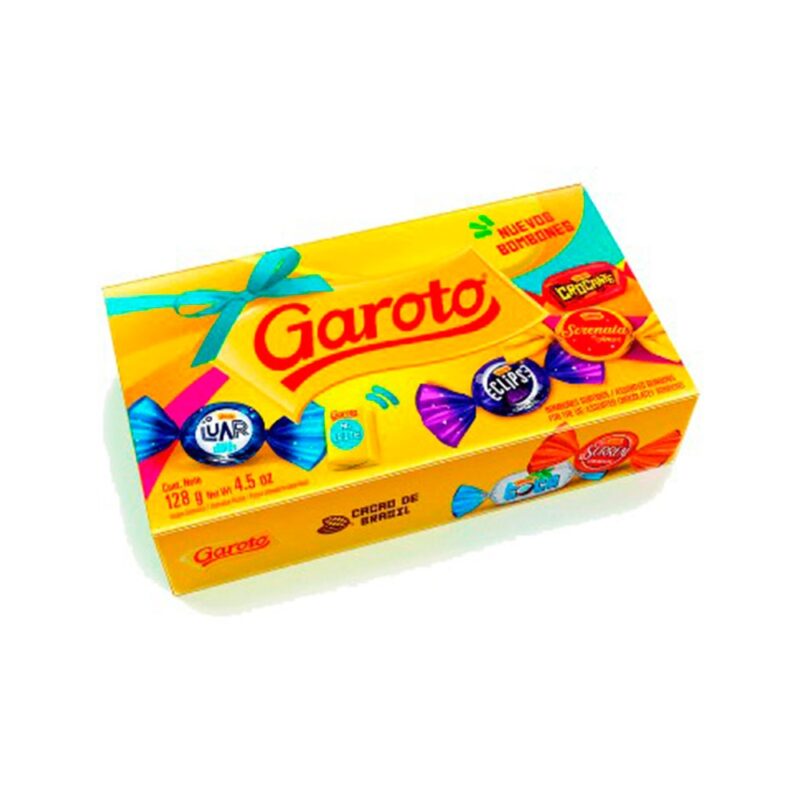 Bombones chocolate Garoto surtidos 128gr