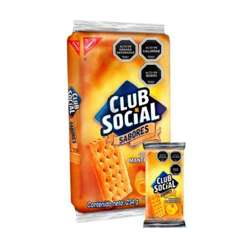 Galleta Club Social mantequilla 24x234g