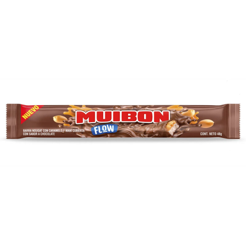 Chocolate Muibon flow leche 12 unid x 48g