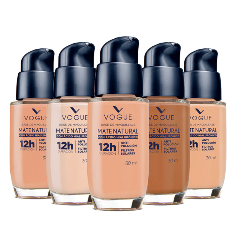 Base Vogue mate natural con ah 30ml