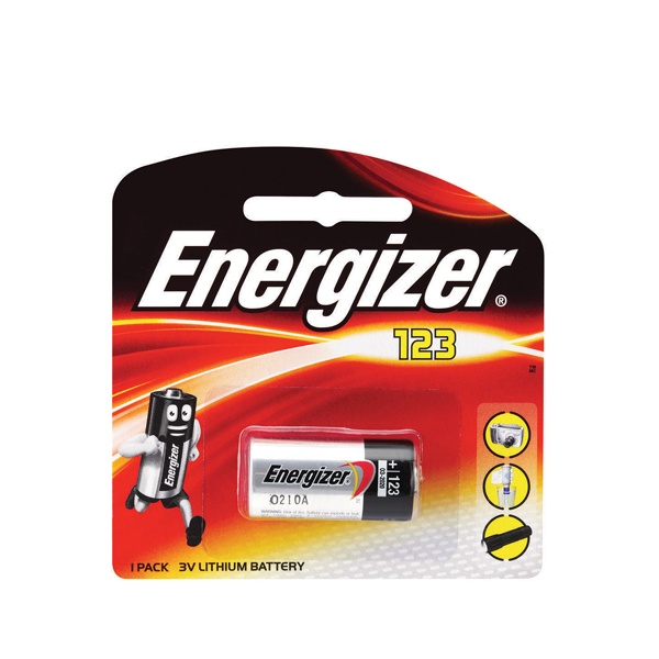 Pila Energizer fotográfica litio 123