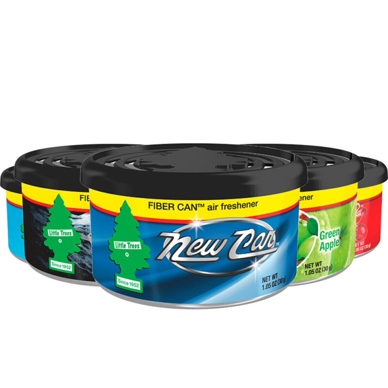 Aromatizante Little Trees lata tapa de plastico aromas