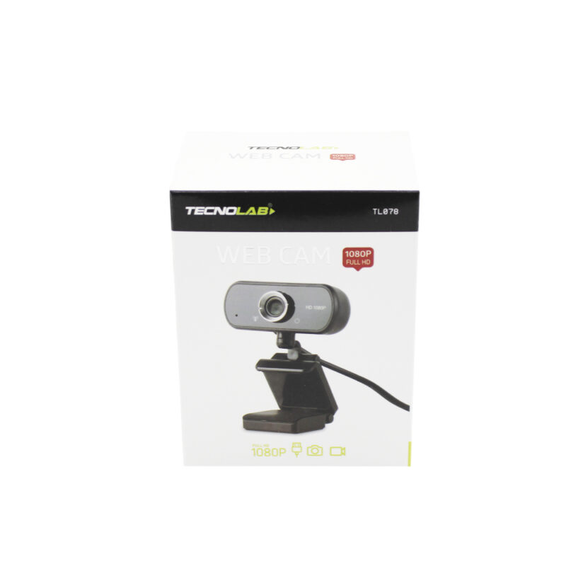 Webcam Tecnolab FullHD 1080p con microfono 03-TL078