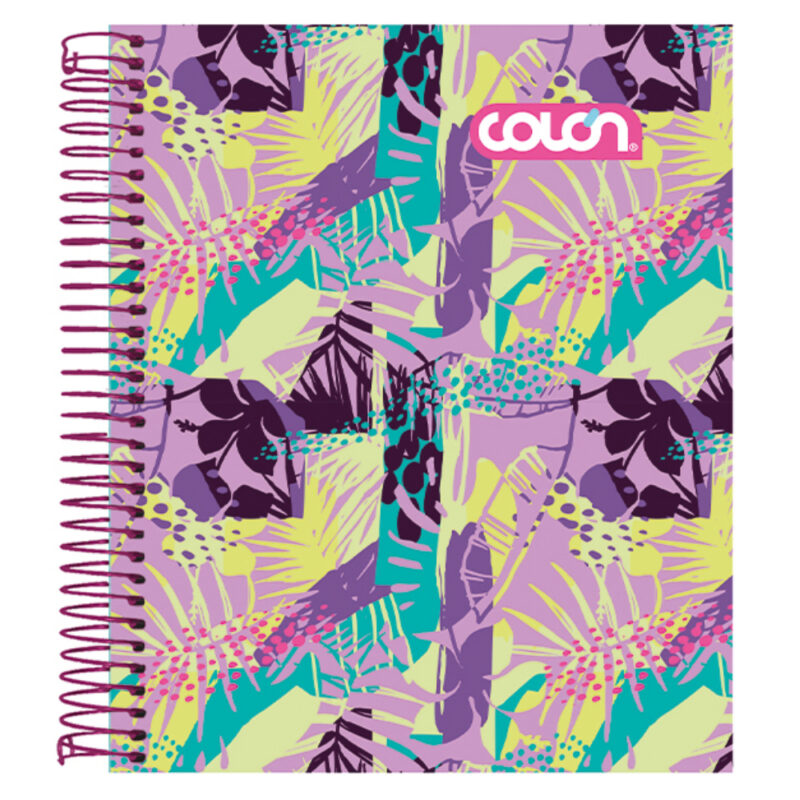 Cuaderno book Femenino 7m x150 Hojas x 6ud