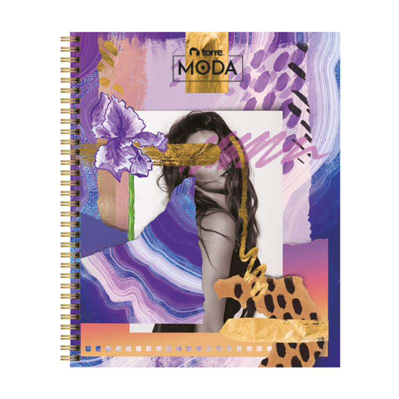 Cuaderno universitario Torre moda 100 hojas x 10 unidades