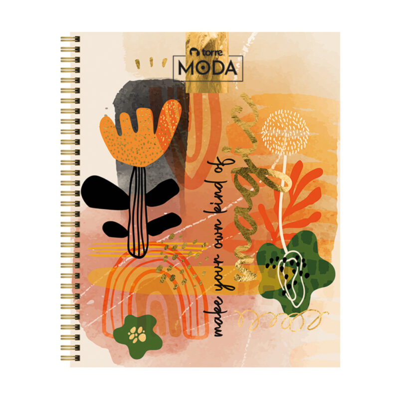 Cuaderno universitario Torre moda 100 hojas x 10 unidades