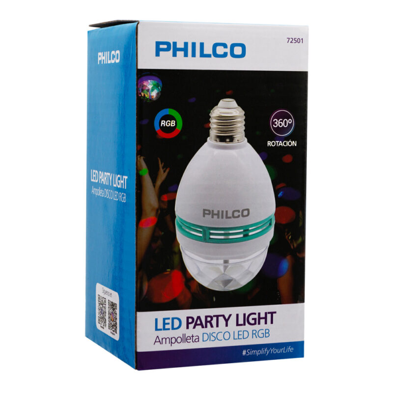 Ampolleta led generica party light