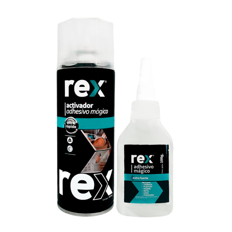Adhesivo magico Rex 100gr + activador 400ml