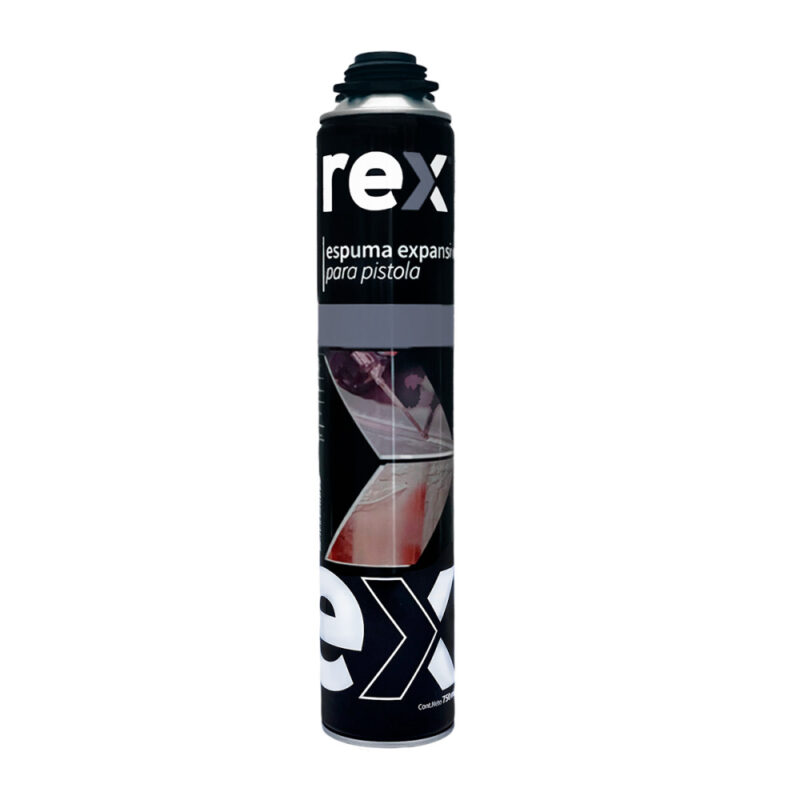 Espuma PU Rex tarro 750ml uso pistola