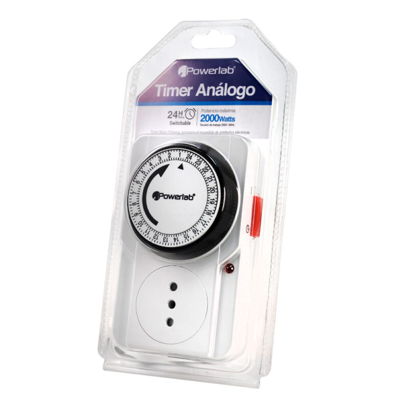 Timer Analogo Powerlab diario