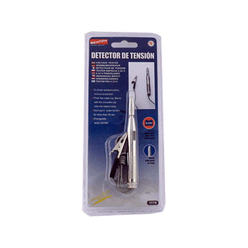Tester electrico metalico Hi-Power 6v 12v 24v