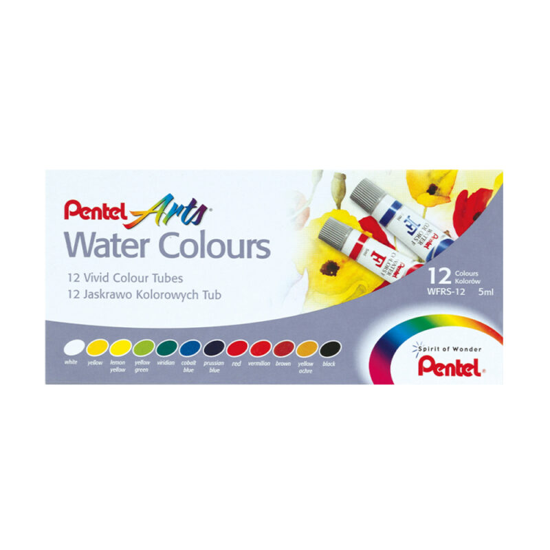 Estuche Acuarela Pentel 12Tb