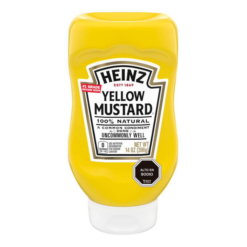 Mostaza Heinz frasco Squeeze 397g