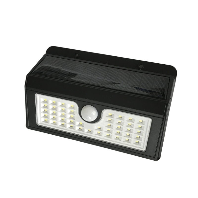 Foco externo solar a muro Megabright 4W con sensor