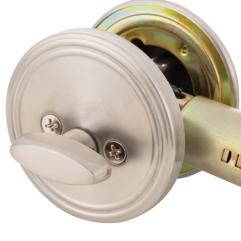 Cerrojo Tubular Oister 103 Llave-Seguro Bronce