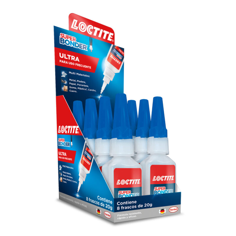 Pegamento Super Bonder Ultra Loctite 20g