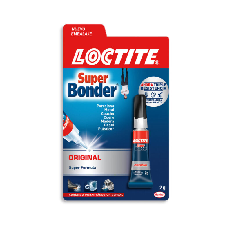 Adhesivo instantáneo super bonder Original 2g