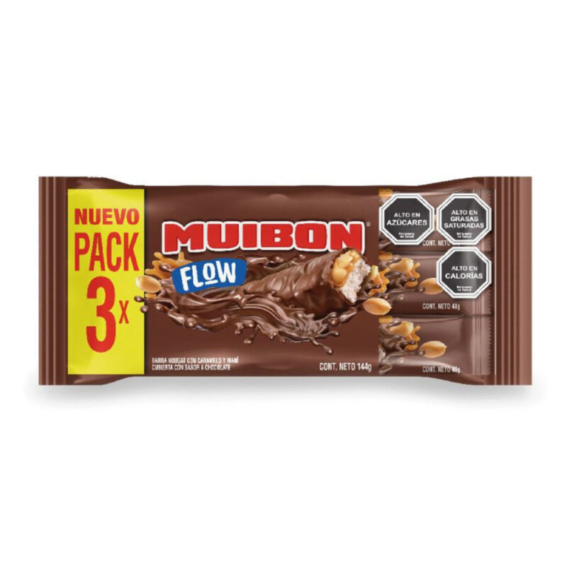 Chocolate Muibon flow tripack  3 unid x 48g