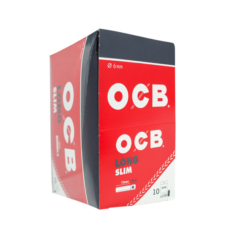 Filtro slim largo OCB x 10 bolsas