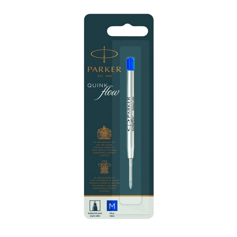 Repuesto boligrafo medio Quinkflow Parker x 1ud
