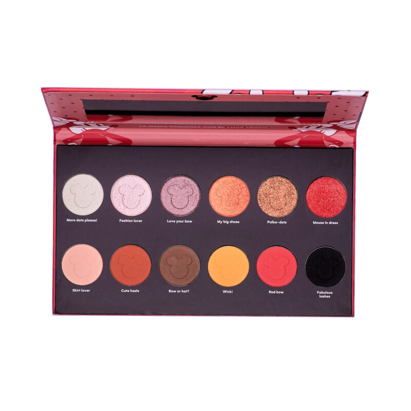 Paleta Etienne 12 sombras Minnie Mouse Disney