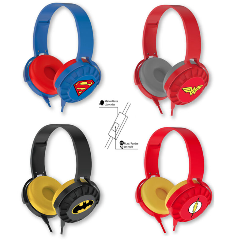 Audifono DC Comics con cable Surtido