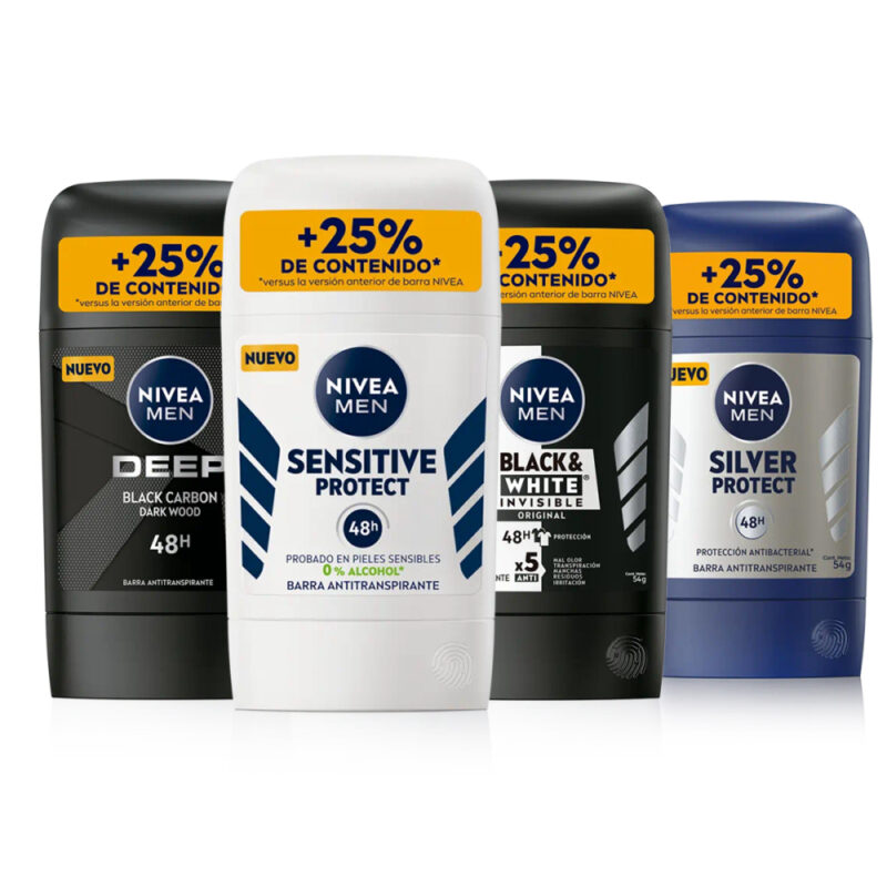 Desodorante Nivea barra hombre 54gr