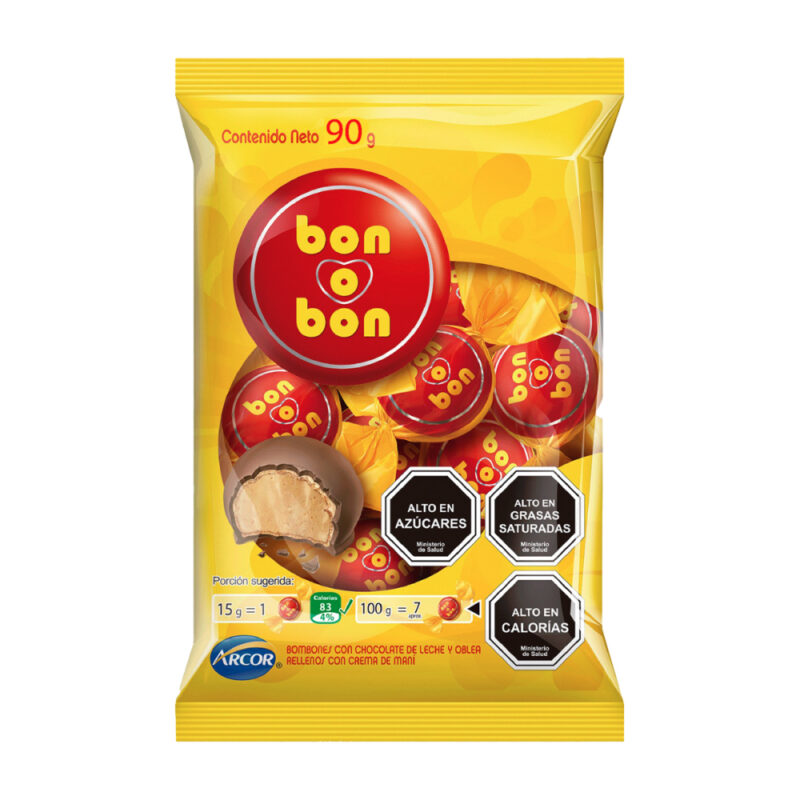 Bombon Bon o bon leche bolsa  6 ud x15gr