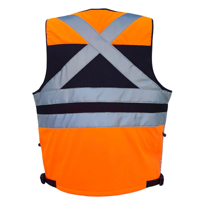 Chaleco Ingeniero Multifunciunal Naranjo Talla XL