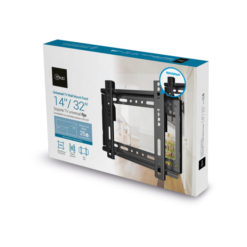 Soporte TV Mlab fijo 14'' a 32''