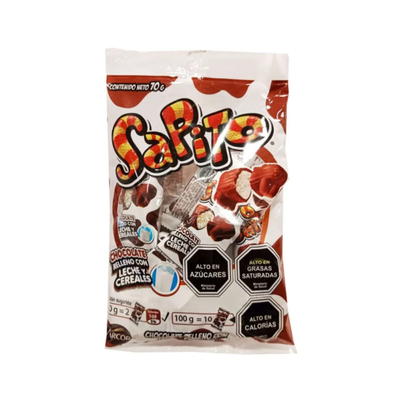 Chocolate Dos en uno Sapito bolsa 6 und x10gr