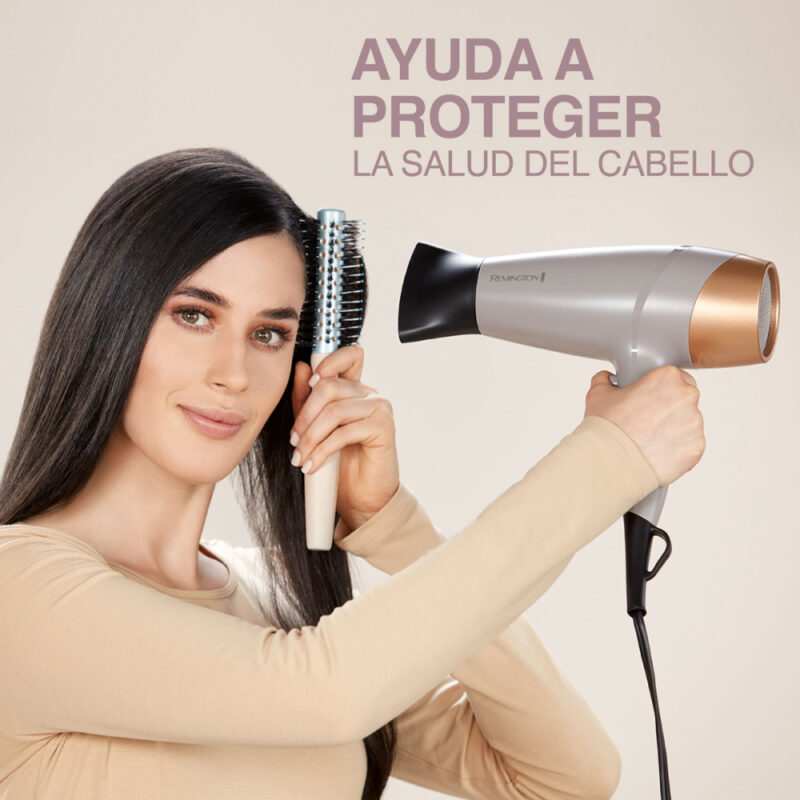 Secador de pelo Remington D26A colageno y biotina