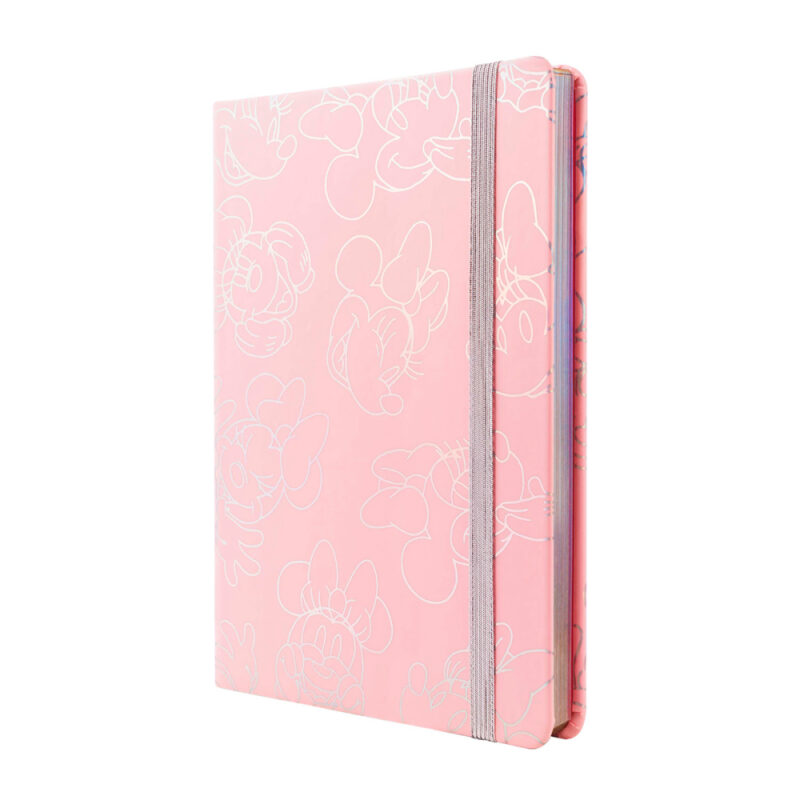Libreta empastada diseño Minnie 21x15cms 90 hjas tapa dura