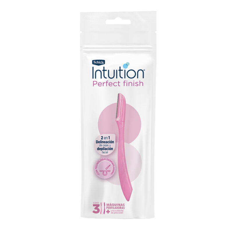 Perfilador de cejas Schick intution perfect finish 2en1