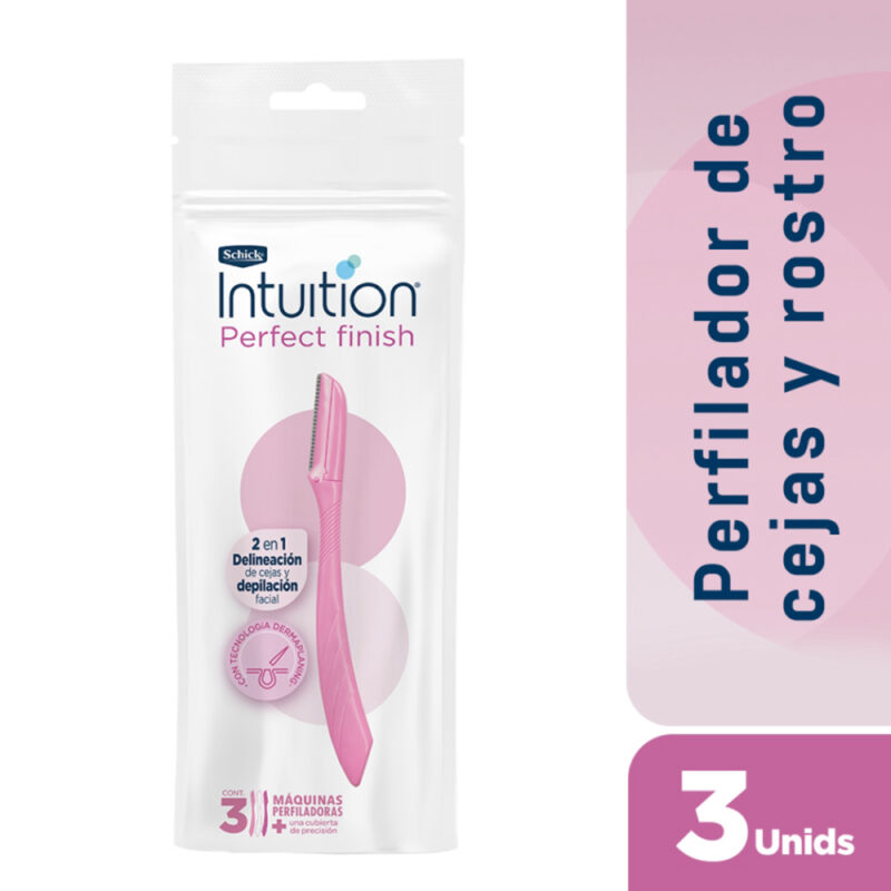 Perfilador de cejas Schick intution perfect finish 2en1