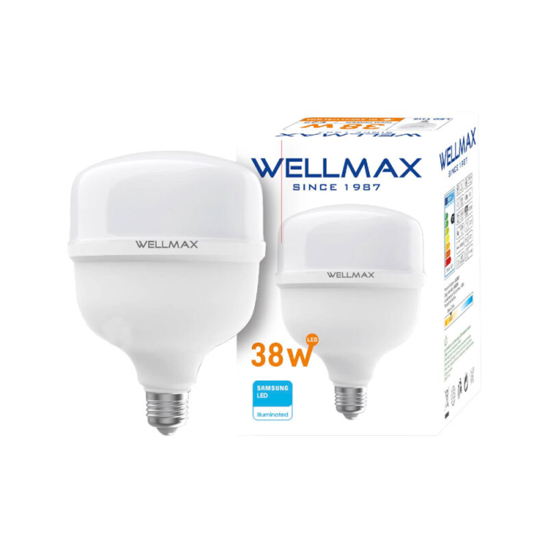 Ampolleta led hammer Ecolite 38w luz calida