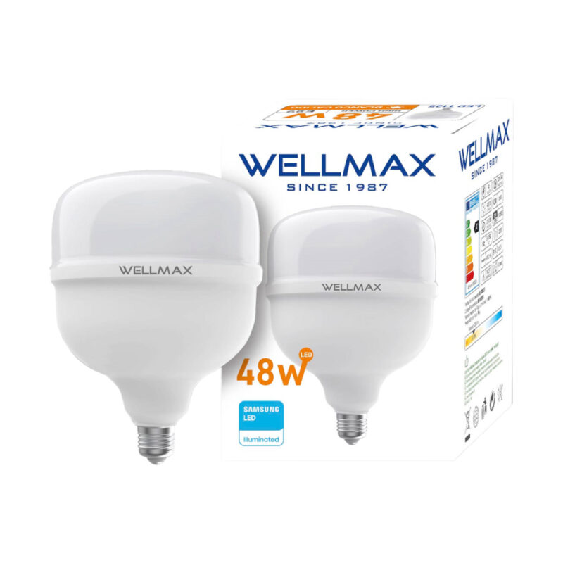 Ampolleta led hammer Ecolite 48w luz calida