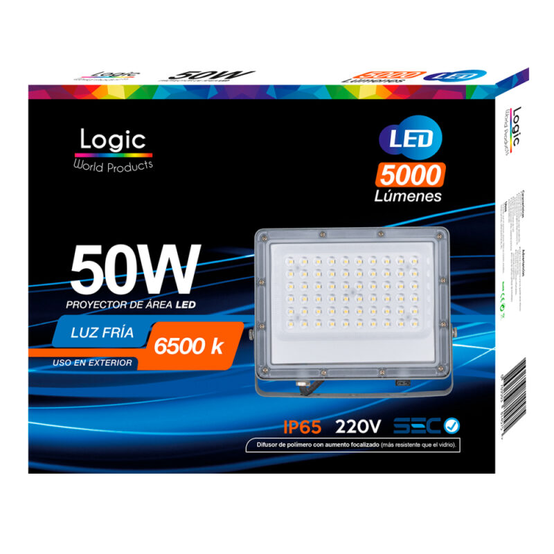 Proyector Led 50W Logic 220v
