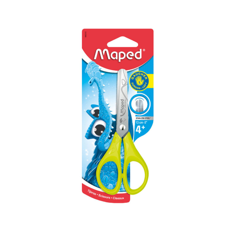 Tijera Maped zurdo 13 cm  bl x12 ud.