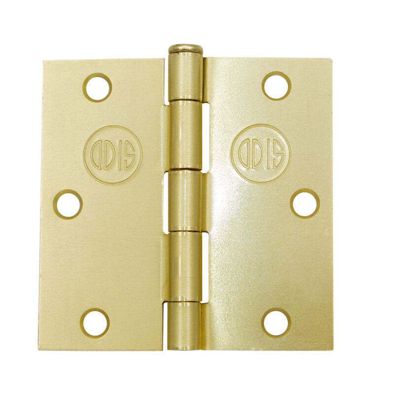 Bisagra acero Odis Bronce 3,5xx3,5"x2.0mm canto recto x3