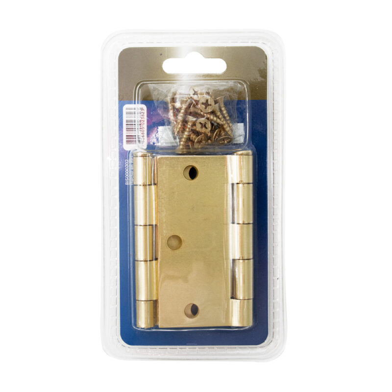 Bisagra acero Odis Bronce 3,5xx3,5"x2.0mm canto recto x3