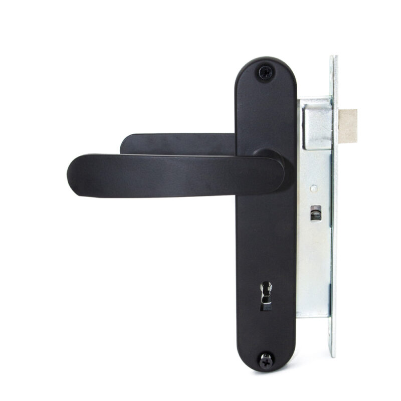 Cerradura Embutir Odis Simona 7040 Set Dormitorio Negra