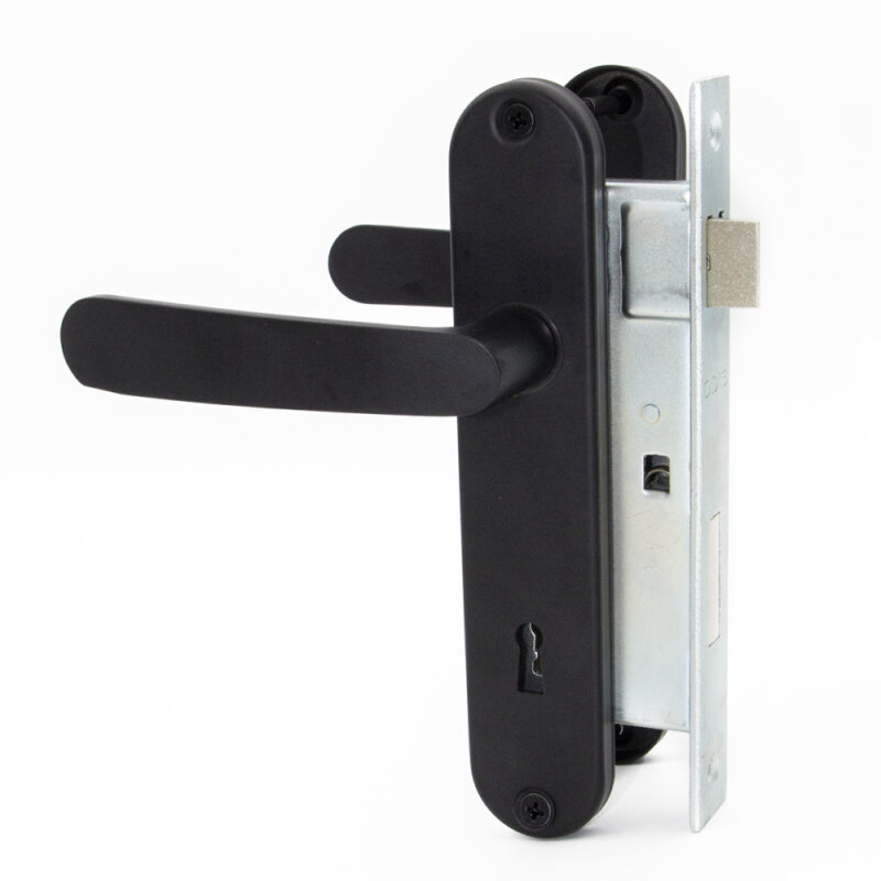 Cerradura Embutir Odis Simona 7040 Set Dormitorio Negra